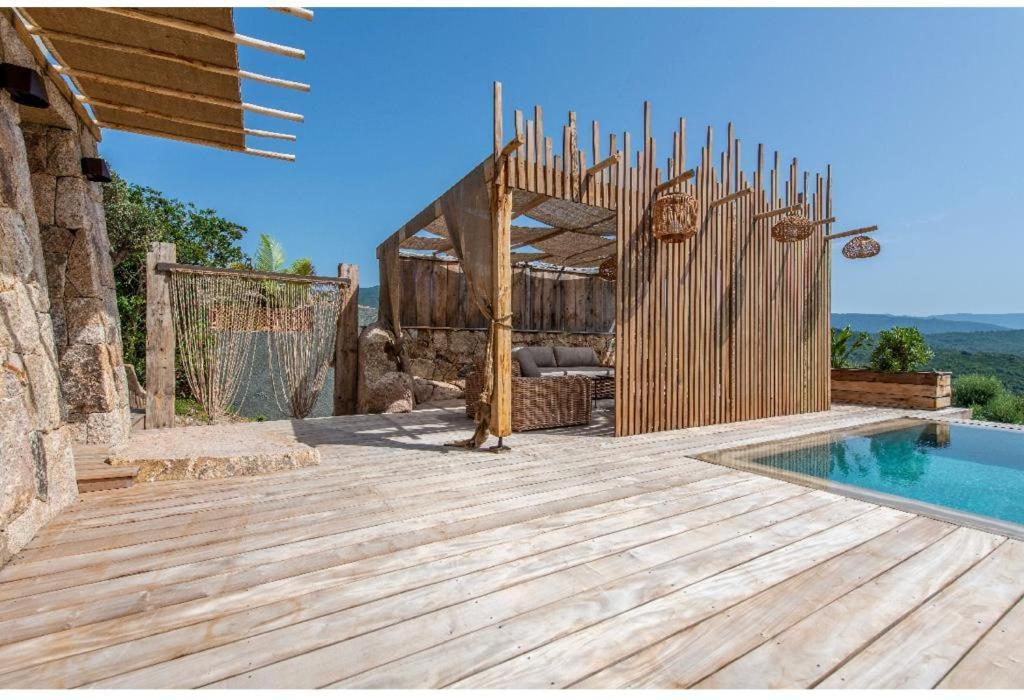 Nouveaute! Magnifique Villa A 2 Minutes Des Plus Belles Plages De La Rive Sud Porticcio  Exterior foto